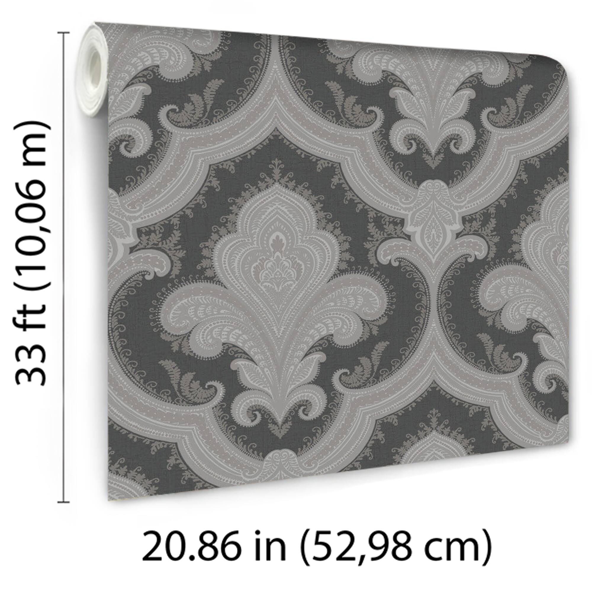 Designs Direct Traditional Damask Wallpaper